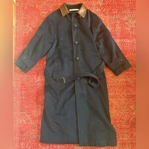 Vintage Pure Wool Neiman Marcus winter trench coat